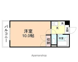 ハーモニー【203号室】の間取り