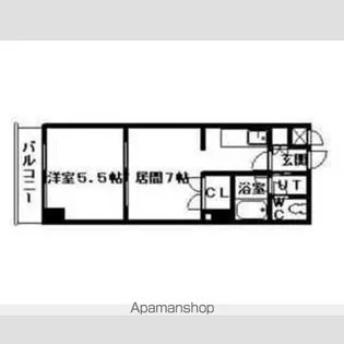 アルカディア33【3階】の間取り
