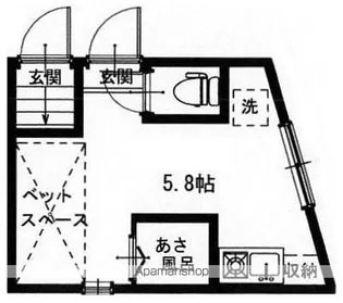 アーバンプレイス阿佐ヶ谷Ⅳ【1階】の間取り