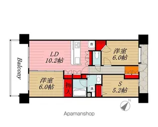 コスモ押上ステーションフロント【12階】の間取り