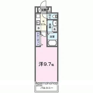 ウィンロードⅡ【2階】の間取り