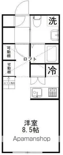 ティーズハイツ東習志野【1階】の間取り