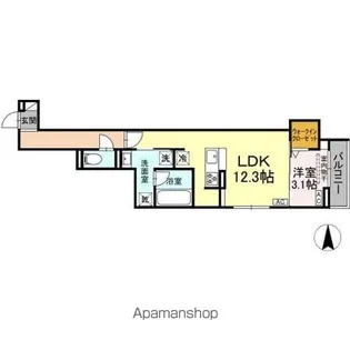 Urbana【2階】の間取り