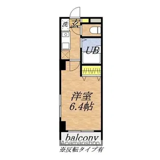 ミリアビタ№2【3階】の間取り
