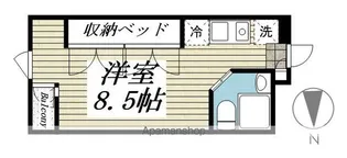 ラ・パルフェ・ド・シャリテ【2階】の間取り