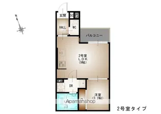 REGALESTーE(旧RE 船越)【1階】の間取り