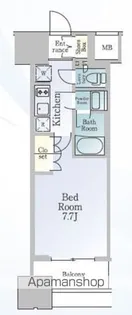 ルフォンブランシェ品川南大井【9階】の間取り