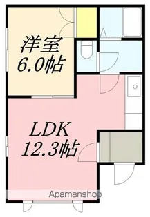 ファミールⅡ【101号室】の間取り