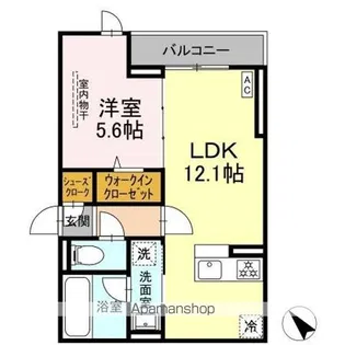 D PAINA 登戸II【2階】の間取り