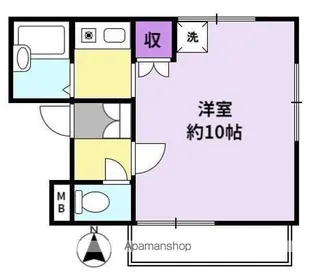 緒方ビル【2階】の間取り