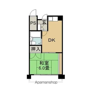 ゴールデンハイツふきあげ【5階】の間取り