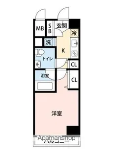 ジュエル荻窪【7階】の間取り