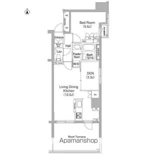 コンフォリア西早稲田【4階】の間取り