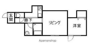 ヴィラフォーレスト本通【2階】の間取り