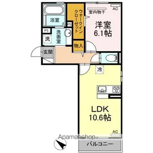 サンハートピア【3階】の間取り