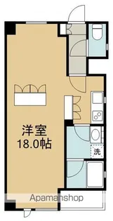 シティ連坊Ⅱ【6階】の間取り