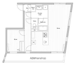 EDIT文京千石Ⅱ【5階】の間取り
