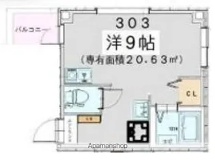 ライスランド 2番館【3階】の間取り