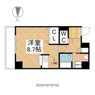 ベル アンジュ【303号室】の間取り