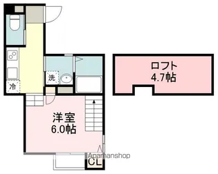 ノーブルコート【1階】の間取り