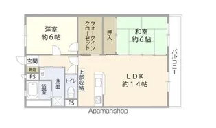 GーSTAGE 三川【1階】の間取り