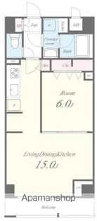 JPT RESIDENCE【603.号室】の間取り