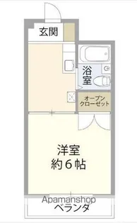 ルネ中島【4階】の間取り