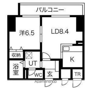ヘルム21【5階】の間取り