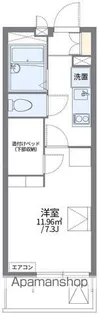 レオパレスカトルセゾン伊奈【303号室】の間取り