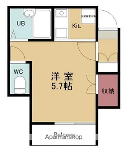 SAGITTARIO【203号室】の間取り