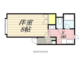 メゾンジルエット【2階】の間取り