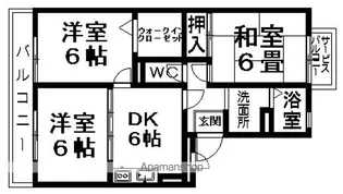 パンプキンハウス【1階】の間取り