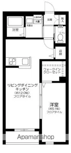 ロックフォレスト【1階】の間取り