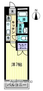 アイランドガーデン山田【2階】の間取り