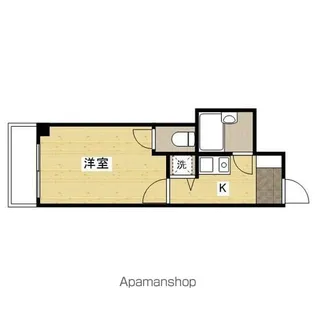キャステール西川口【404号室】の間取り