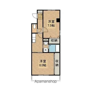 レジデンス八日町【704号室】の間取り