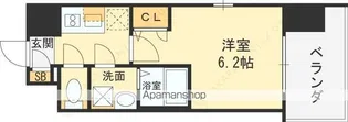インザライフ大阪EAST RESIDENCE【8階】の間取り