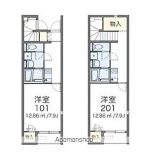 レオネクストプランドール博多南【1階】の間取り