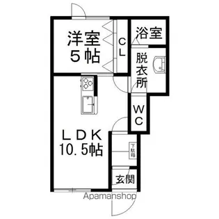 KALANCHOE【1階】の間取り