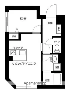 ESーGRANDE東中野【3階】の間取り