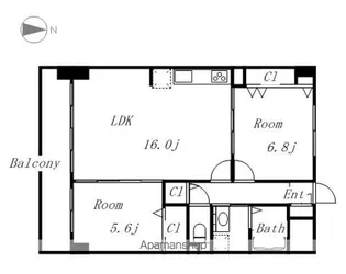 GRAN CREST【8階】の間取り