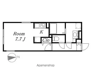 LUORE城西「ルオレジョウサイ」【4階】の間取り