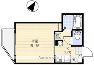 シャンテひばりヶ丘【2階】の間取り
