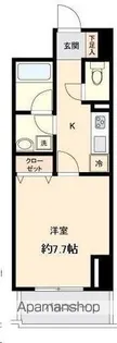 KDX定禅寺通レジデンス【6階】の間取り
