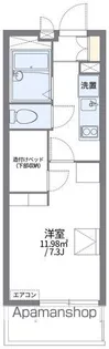 レオパレスIYO【101号室】の間取り