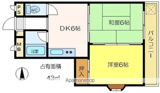 ニューコーポ芝【3階】の間取り