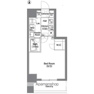 コンフォリア錦糸町DEUX【5階】の間取り
