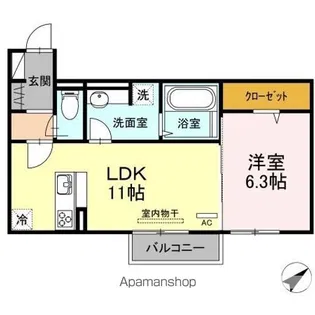 Sun Light【2階】の間取り
