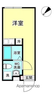 BOASORTE日ノ出町【2階】の間取り