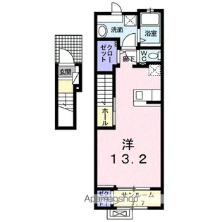 エレガンスヒル【2階】の間取り